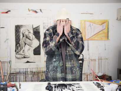 Yann Kebbi portrait. Courtesy of Fondation Cartier