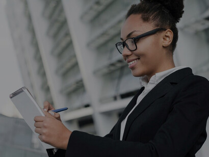 Successful businesswoman achieving personal growth and self-discovery by breaking the cycle of repeating mistakes and learning valuable lessons