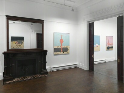 Old Artist Pissing At The Moon, Exhibition view. Courtesy of Horton Gallery