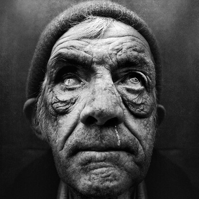 Homeless. Photo by Lee Jeffries