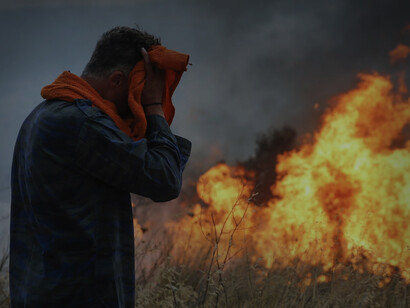 Since mid-July 2021, the weather in Greece was characterized by very high temperatures. Fiery winds combined with strong solar radiation favored the outbreak of forest fires