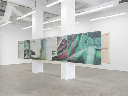 Brett Ginsburg, Cadence, exhibition view. Courtesy of Matthew Brown Gallery