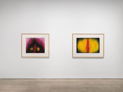 Anish Kapoor, Drawings, exhibition view. Courtesy of Lisson Gallery