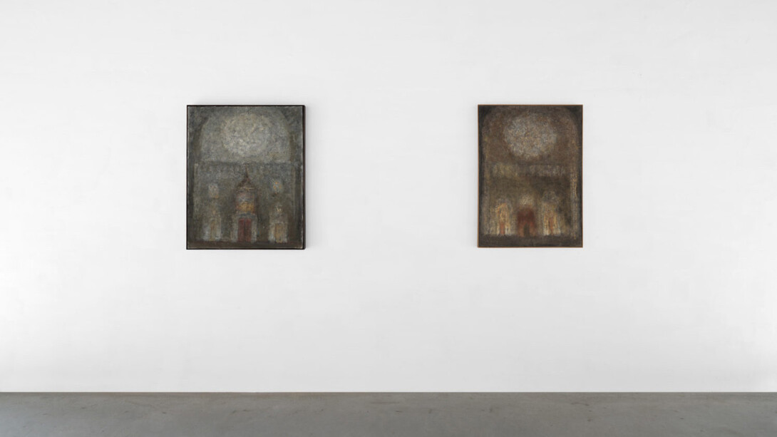 Zoran Mušič, Impressions of light, exhibition view. Courtesy of Axel Vervoordt Gallery