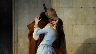 Francesco Hayez, Il bacio, 1859, Pinacoteca di Brera, Milano, Italia