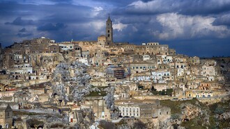 La "città dei sassi", Matera, Italia, in una foto di Anna Nicoletta Menzella