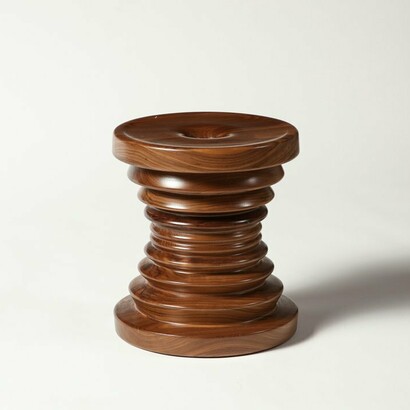 Jomo Tariku, Mukecha stool / Table, 2023. Courtesy of Wexler Gallery