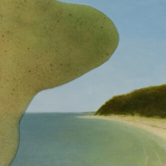Cobi Moules, Bigger, faster, and hungrier (Eaton's neck) (detail), 2024. Courtesy of Pentimenti