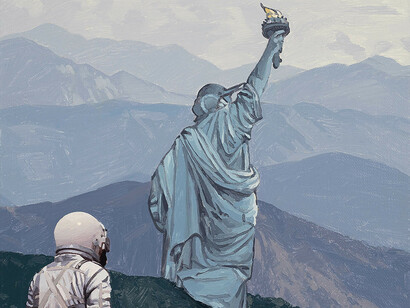 Scott Listfield, Liberty, 2024. Courtesy of Thinkspace Projects