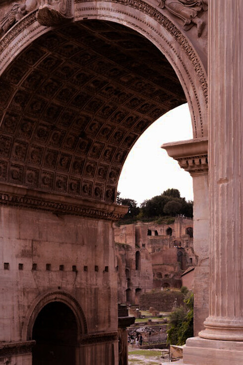 Found at the northwestern end of the Roman Forum in Rome, Italy, the Arch of Septimius Severus stands tall, over two thousands years after it was first dedicated in 203 AD, sustaining the legacy of the ancient Romans and their creations