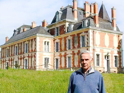 Bruno de Lassus, château de Tournelay, Nueil-les-Aubiers en France © Jordan Guérin Morin