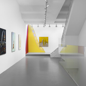 Kasper Bosmans, Peas, pod, exhibition view. Courtesy of Gladstone Gallery