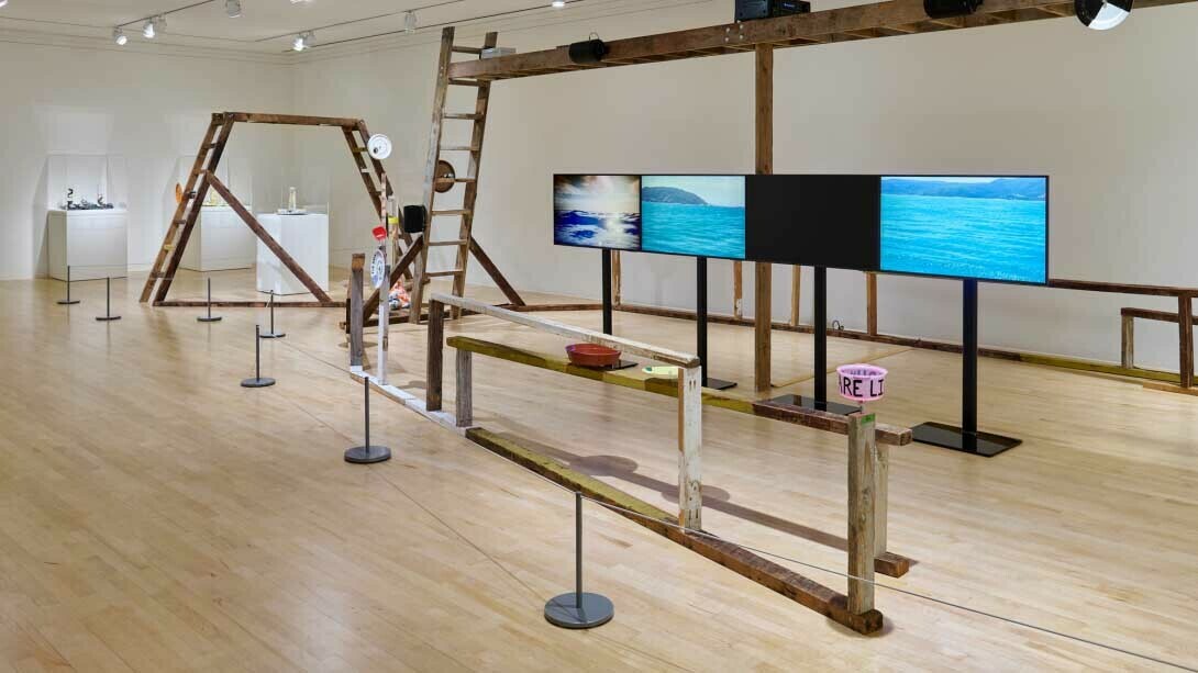 Patty Chang and David Kelley, Beta space, exhibition view. Courtesy of San Jose Museum of Art