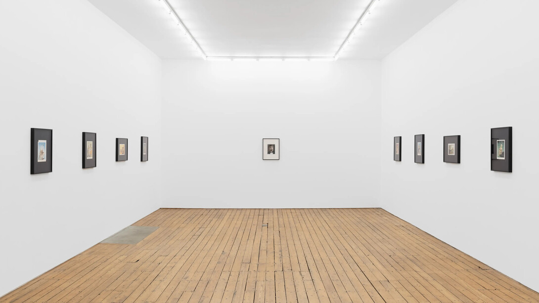 John Stezaker, Spell, exhibition view. Courtesy of The Approach Gallery