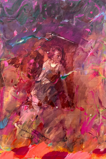 Caroline Absher, Cross my heart, 2024. Courtesy of Fragment Gallery